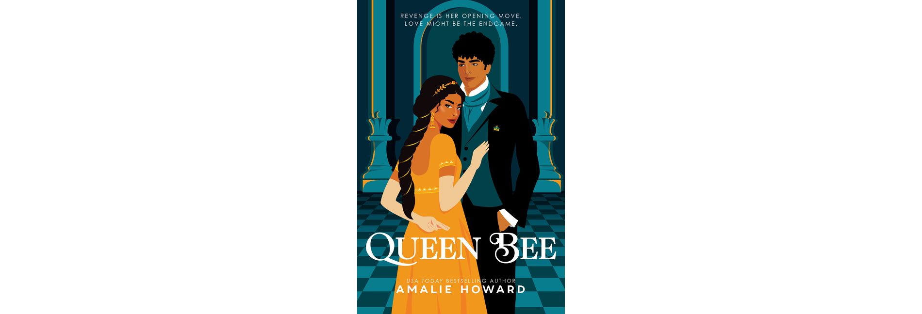 Queen Bee - (The Diamonds) by  Amalie Howard (Hardcover)