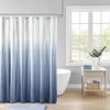 Gracie Mills Sid Modern Seersucker Ombre Printed Shower Curtain - 3 of 4