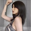 Jessie's Wig 16 Inch Short Straight With Curtain Bangs Layered Wigs Synthetic Hair Black 1 Pc/Pack - 3 of 4