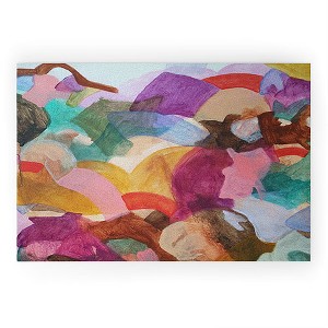 Laura Fedorowicz Beauty in the Connections Looped Vinyl Welcome Mat - Society6 - 1 of 4
