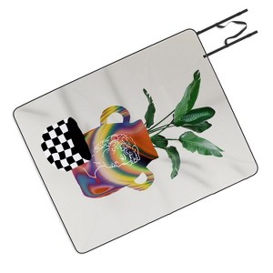 MsGonzalez A house plant Still life Picnic Blanket - Deny Designs - 1 of 3