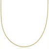RMZ GOLD NYC 18K Gold Rope Chain Necklace - Made In Brazil - 4 of 4