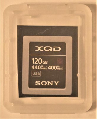 Sony 120gb G Series Xqd Memory Card : Target