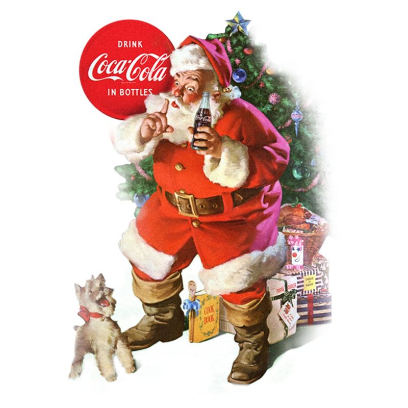 Women's Coca Cola Christmas Drink in Bottles Logo T-Shirt, 2 of 4