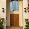 Gulches Outdoor Wall Lights - 27" Black Lantern with Dusk to Dawn Sensor for Porch and Entryway - 4 of 4