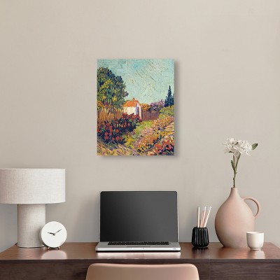Vincent Van Gogh Landscape Canvas Wall Art, 16" x 20"