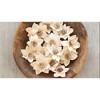 Dried Rukmani Flowers Set of 16 – 2.5" Tall Rustic Floral Fillers by Kalalou - 2 of 3