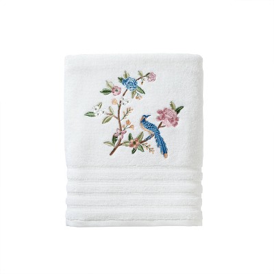 Embroidered Butterflies, Embroidered Hand Towels, Bathroom Decor, White Hand  Towel, Springtime Decor, Cute Hand Towel, READY TO SHIP 