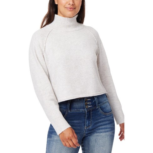 Ribbed Lightweight Crew Neck Maternity Sweater - Isabel Maternity by Ingrid  & Isabel™ Oatmeal XS