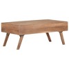 vidaXL Coffee Table 39.4"x23.6"x15.7" Solid Mango Wood - 3 of 4