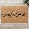 Personalization Mall Welcome Snowman 18x27 Synthetic Coir Doormat - 2 of 2