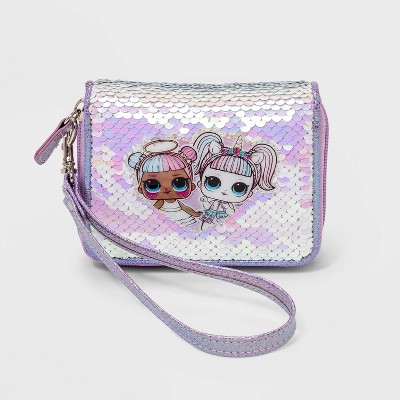 Girls' L.O.L. Surprise! Zip Wallet - Purple