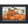 Briarwood Lane Happy Fall Y'all Pumpkins Primitive Doormat Autumn Indoor Outdoor 30" x 18" - image 2 of 4