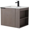 Fine Fixtures Elmridge Modern Bathroom Vanity with White Ceramic Sink - 2 of 4