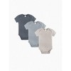 Colored Organics 3-Pack Classic Short Sleeve Bodysuit Bundle - 4 of 4