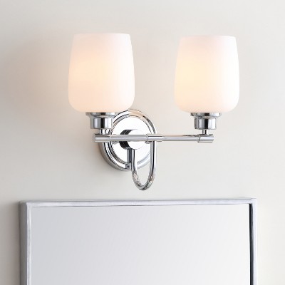 Contemporary Chrome 13'' Modern Bathroom Vanity Sconce