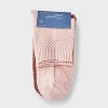 Women's Textured Stitch 3pk Ankle Socks - Universal Thread™ 4-10 - 2 of 3