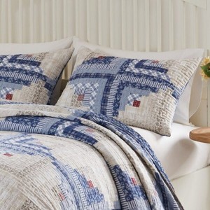 Greenland Home Fashions Cottage Cabin Sham - 1 of 4