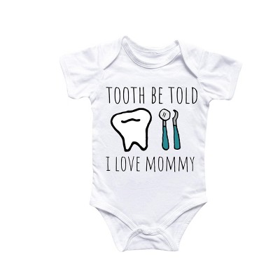 Dentist Tooth - Baby Boy Girl Clothes Infant Onesie® Funny Cute Newborn GS1