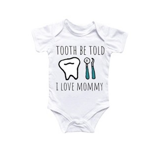 Dentist Tooth - Baby Boy Girl Clothes Infant Onesie® Funny Cute Newborn GS1 - 1 of 1