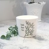 Pavilion Gift Company - Faith Hope Cure - 8 oz - 100% Soy Wax Candle Scent: Tranquility - Flame Candles - 2 of 4