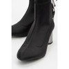 Landes - Black Scuba Block Heel Boot (Women) | Prologue Shoes - 3 of 3