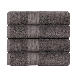 Eco-Friendly Sustainable Cotton Solid Lightweight Bathroom Set by Blue Nile Mills - 1 of 4