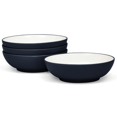Kook Ceramic Cereal Bowls, 24 Oz, Set Of 6, Navy Blue : Target