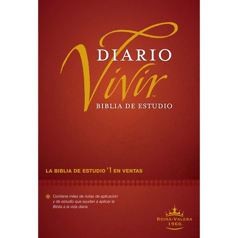 Biblia de Estudio del Diario Vivir Rvr60 - (Hardcover) - image 1 of 1