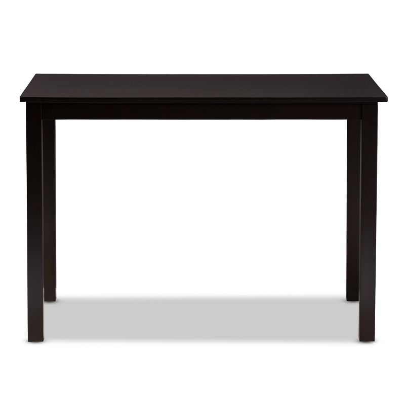 Baxton Studio Eveline Modern Wood 43-Inch Dining Table, 3 of 8