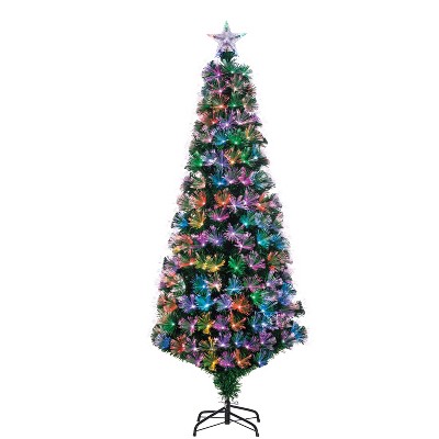 Sterling 6-Foot High Fiber Optic Color-Changing Tree