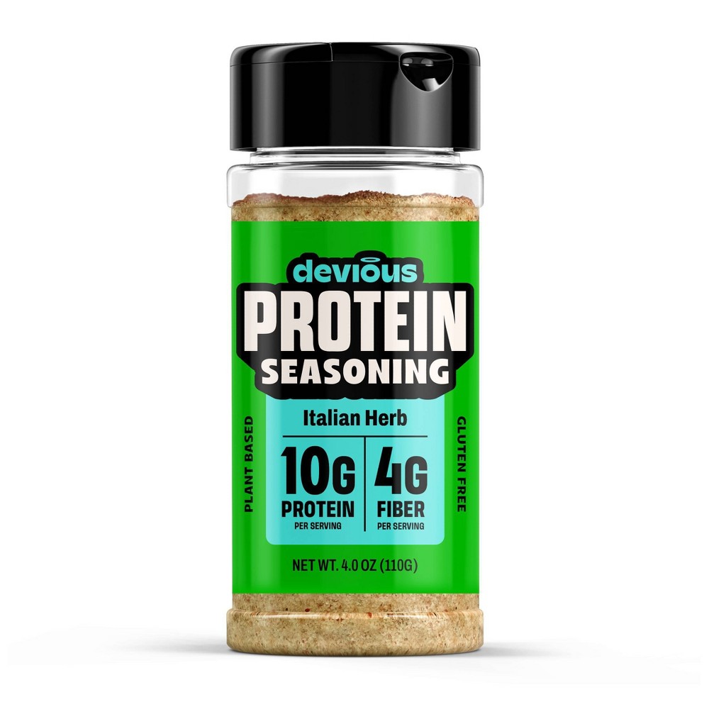Devious Gluten Free Italian Herb Protein Seasoning - 4oz: Rosemary, Basil, Thyme, Oregano