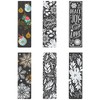 Brea Reese: Scratch Art Bookmark Kit - Snowflakes - 10 Holiday-Themed Bookmarks - 2 of 4