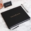 Juvale Visitor Register Sign in Log Book, Black, 9 x 7.3 x 0.75 inches, 80 Sheets - 2 of 4