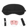 Unique Bargains Portable Cat Adjustable Eye Mask Pink 1 Pc - image 2 of 3