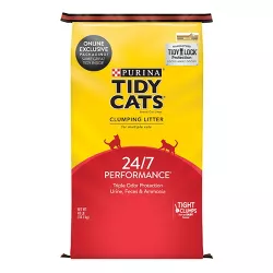 Purina Tidy Cats 24/7 Performance Clumping Cat Litter for Multiple Cats - 40lbs
