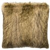 Golden Noir Pillow - Brown/Champagne - 20"X20" - Safavieh - 2 of 2