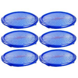 Solar Sun Rings UV Resistant Above Ground Inground Swimming Pool Hot Tub Spa Heating Accessory Circular Heater Solar Cover, SRR, Blue - 1 of 4