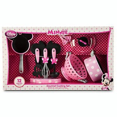 minnie mouse cooking set disney store