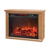 Lifesmart 3 Element Quartz Infrared Electric Portable Fireplace Heaters (Pair) - 2 of 4