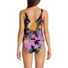 Lands' End Women's Chlorine Resistant Side Tie V-neck Tankini Swimsuit Top - 2 of 3