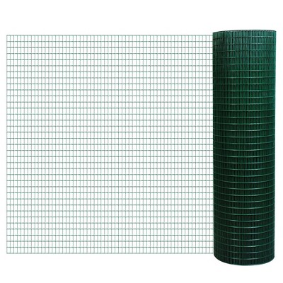 LOVMOR 98' L x 35.5" H Hardware Cloth 1/2 x 1 Inch Wire Mesh Fence Netting Roll for Aviary