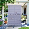 PexFix Outdoor Metal Classic Shutters Screen Garden Fence Brick Pattern Wall - 4 of 4