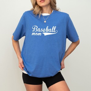 Simply Sage Market Baseball Mom Short Sleeve Tee - 2XL - Royal - 1 of 4
