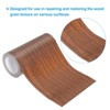 Unique Bargains Self-Adhesive Realistic Patch Wood Grain Repair Tape - 3 of 4