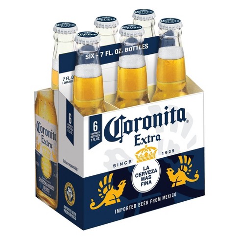 Coronita Extra Lager Beer - 6pk/7 Fl Oz Bottles : Target