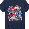 Boys' - Marvel - Captain America Sticker Style Short Sleeve Graphic T-Shirt - 2 of 4