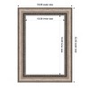 Amanti Art Lyla Ornate Silver Framed Magnetic Dry Erase Board - 4 of 4