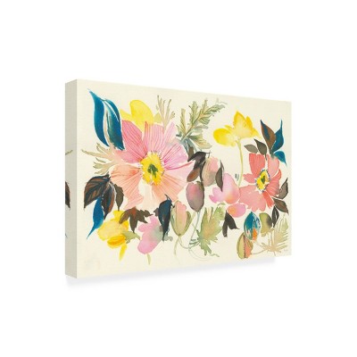 Kristy Rice Pastel Garden Botanical Outdoor Canvas Art