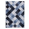 Machine Washable Area Rug With Non-Slip Backing Stain Resistant Easy Cleaning Indoor Carpet For Living Room Bed Dining Room Playroom Office - 3 of 4